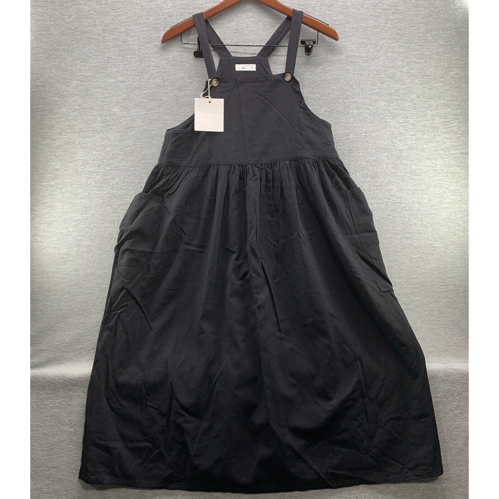 Bobo Kids Black Overall Long Dress